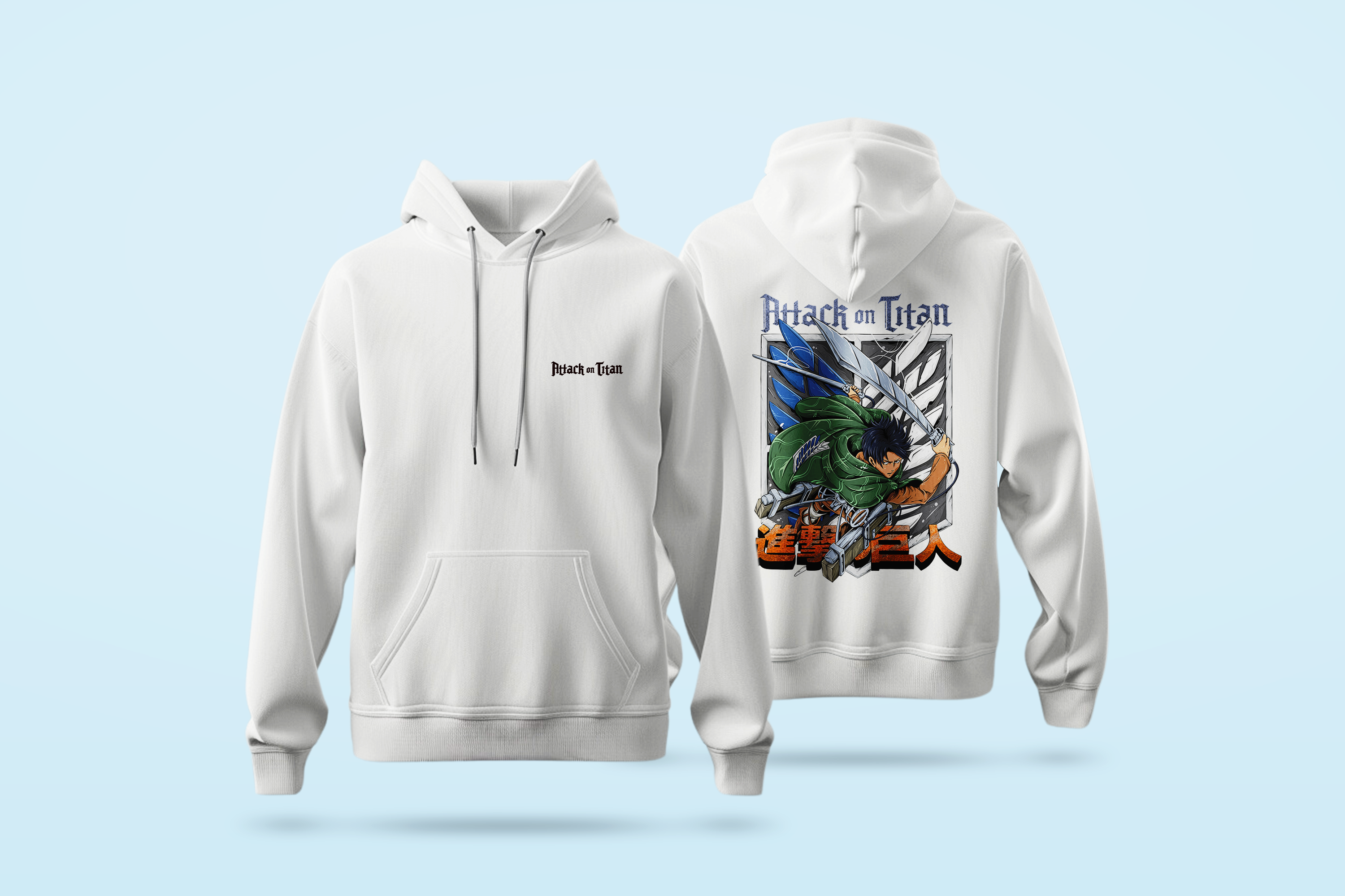 Attack on Titan Hoodie – Scout Regiment Edition