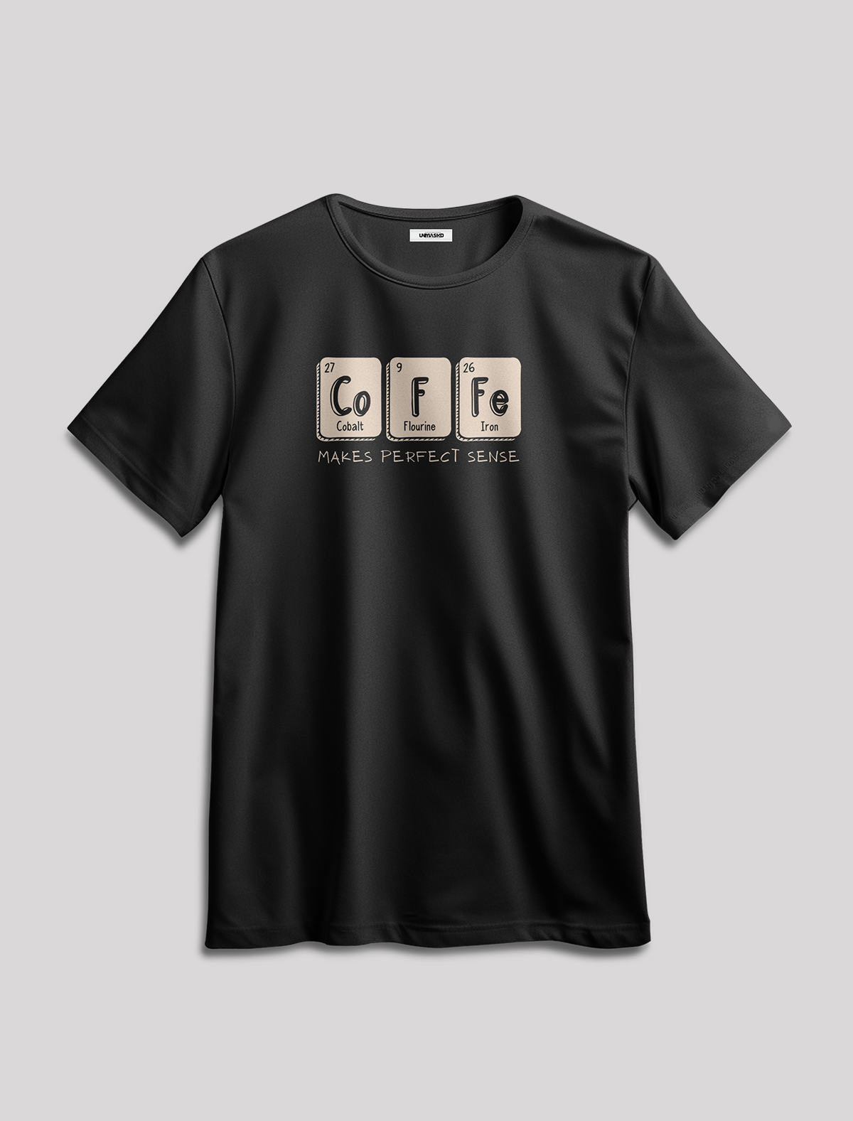 Coffee Chemistry Tee – Makes Perfect Sense