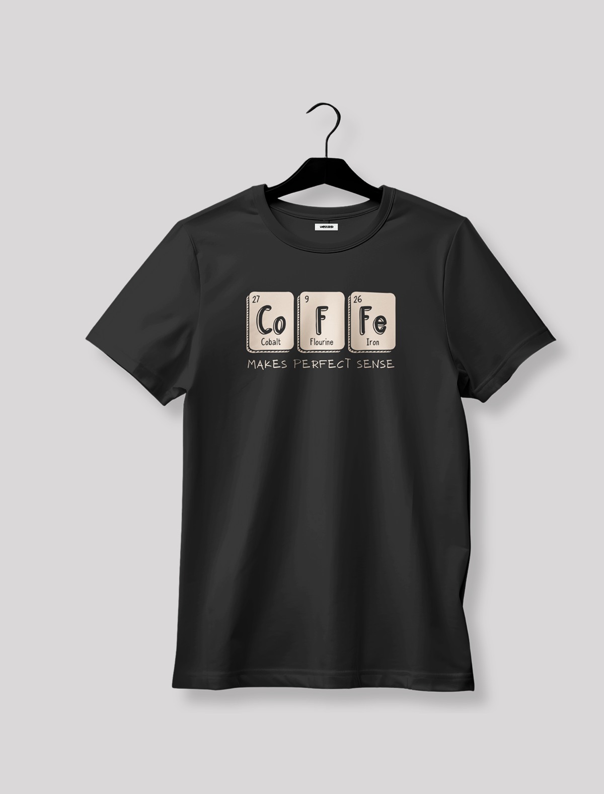 Coffee Chemistry Tee – Makes Perfect Sense