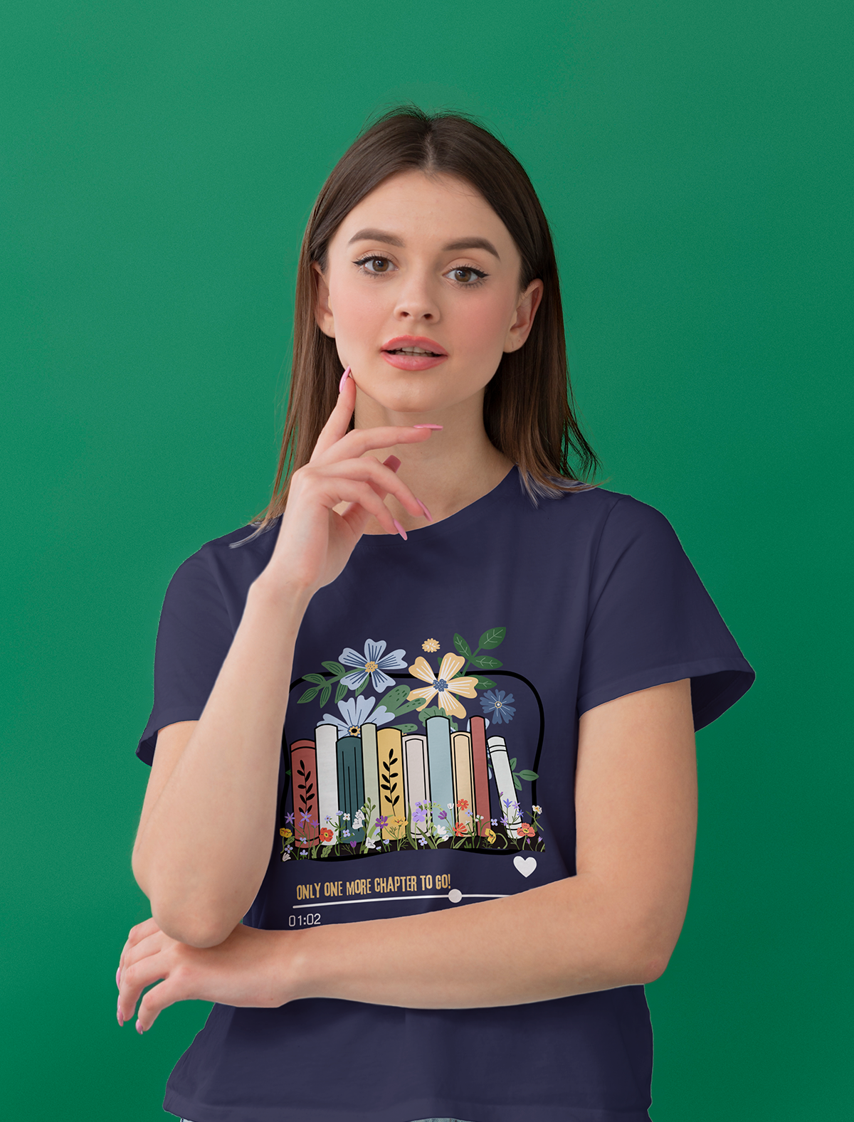 One More Chapter Book Lovers Tee