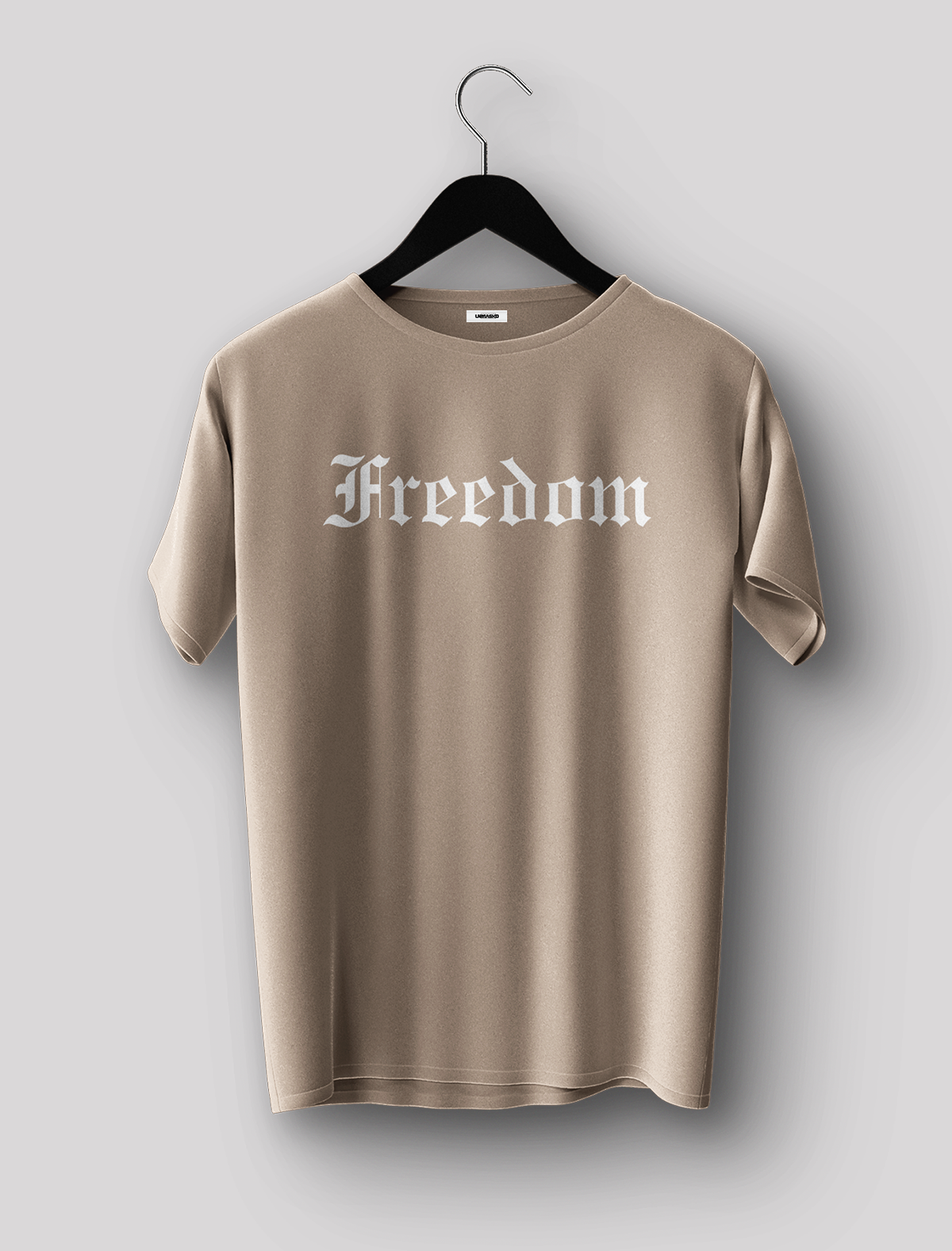Oversized “Freedom” Fine Art Graphic Tee