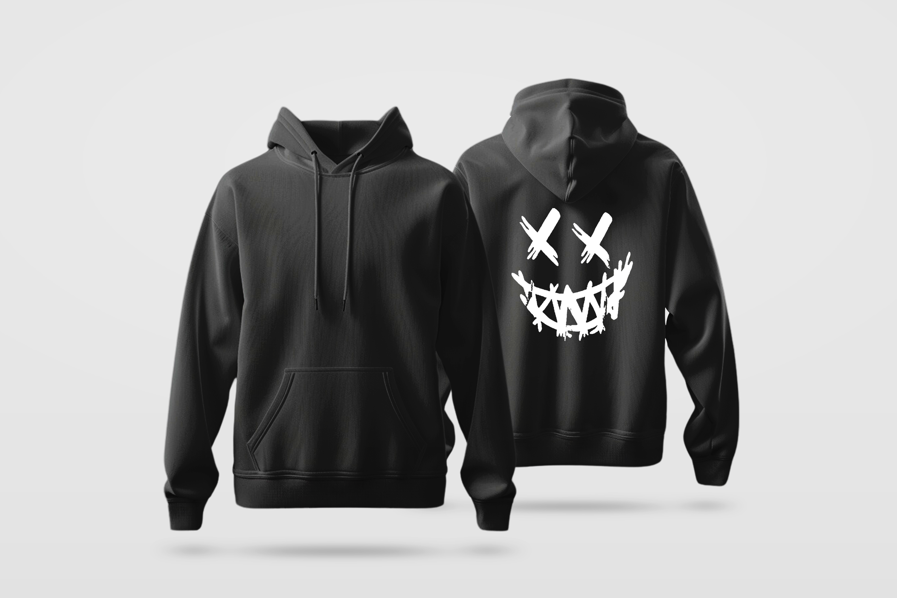 Grin Graphic Hoodie